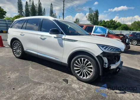 2021 Lincoln Aviator Reserve из США, поврежденный, VIN 5LM5J7WCXMGL03399
